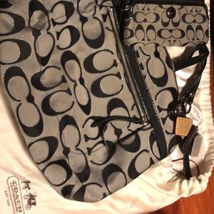 Coach purse, wallet, and comes with coach bag